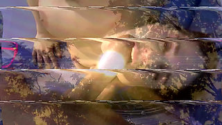 Outdoor DP Wild Fuck with Tattooed Blonde Babe