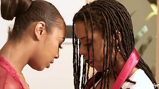 Amoral lesbos heart-stopping adult video