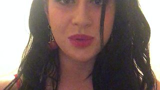 Brunette Couch Webcam Solo Fun Masturbating