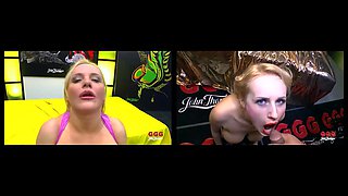 Multi windows of spunk and urinate guzzle mass ejaculation compilations GGG JT