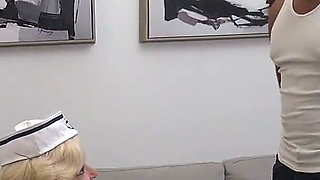 Granny Step-mom Takes BBC Facial Ddwhite