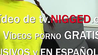 Surprise Interracial Threesome. Daniela Nerea, Fucking Blindly at Fakings Black Fix