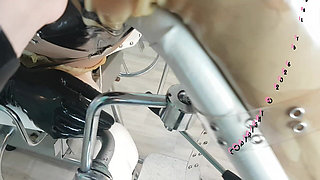 Analslut on Gynochair 1