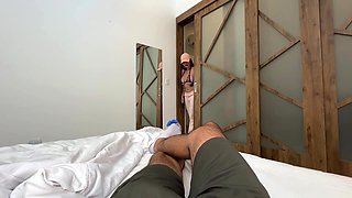 Curvaceous Colombian bangs her roomie to get over her ex - Demon Khloee