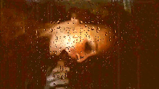Mature Wife Enjoying Rainy Day (oldie Style)