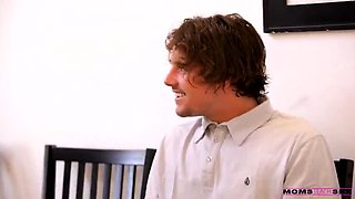 Doctor's Orders: Brunette MILF Julia Ann and Petite Stepsister Sandra Luberc Give Tyler Nixon a Hard Threesome Exam - Blowjob, Cowgirl, Doggy Style