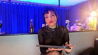 Leggy Princess stockings hose masturbation