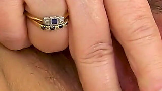 British GILF Susan Is up to No Good in Her Maid Uniform and Sheer Tights