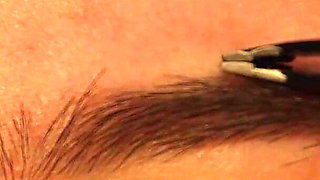 I'm Going to Pluck My Eyebrows Extra Close with an Eyebrow Tweezers so They Look Good, Have Fun:)