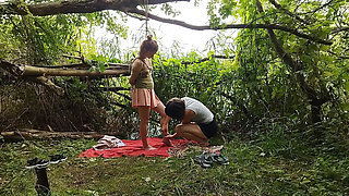 Forest Princess Meet Wankers