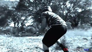 Teen In The Woods: Blowjob, Doggy  Cowgirl Porn