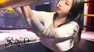 Mistress Ann - Rope Trap Your Balls And Punch