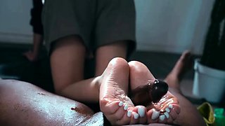 Imilia Audley - Toetallydevine - Flipflopjob Footjob