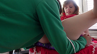 Pussy Licking on Desk