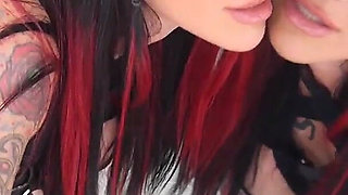 Sweet brunette Jenavieve Hexxx POV blowjob and cum swallow