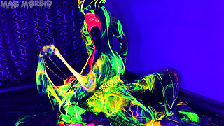 Uv Wet and Messy Gimpy Double Fisting with Patricia X