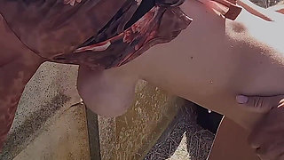 A Slut Whose Car Has Broken Down Gets Bruta Fucked by a Stranger Who Stops to Help Her.