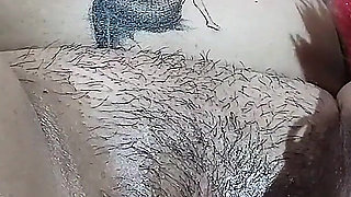 Step Grand Father Fingering Pussy and Anal with Sex Toys