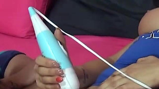 Two busty babes are pleasing lucky guy's big cock