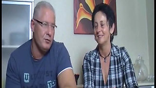 Neighbor Meetup Foursome - Horny German Neighbors Swap & Fuck Raw with Blowjobs & Fingering