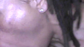 Ebony Babe Violette Love Debut Bukkake