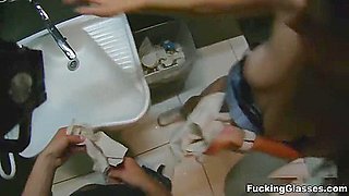 Public Restroom Orgasm