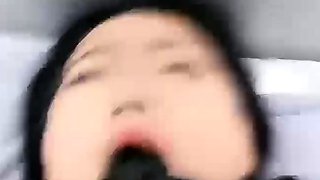 Small titted Asian deep nub and ass fuck