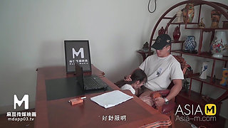 ModelMedia Asia. College girl pleasures her teacher