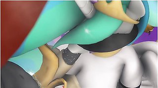 A Threesome In Your Dream - My Little Pony