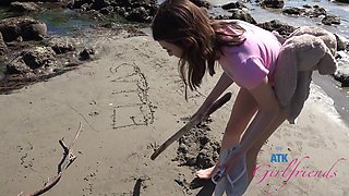 Julia James Explores ATKGirlfriends 18 Year Old Desire