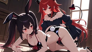 Fantasy Anime Girls - Soft Aesthetic Scenes Compilation