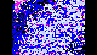 Double dildo penetrated lesbian orgy party