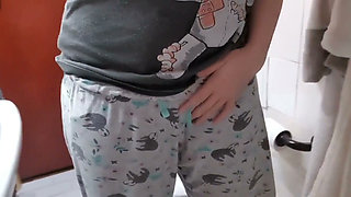 Sexy morning pee compilation hot girl peeing hairy juicy pussy