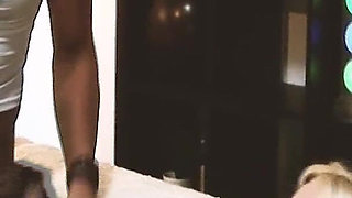 Panty Party Scene-2_slim, Busty Blonde in Lingerie Enjoys Fucking in Panties