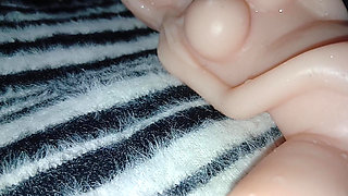 Ultra Lifelike Silicone Doll POV - 4K Solo Toy Session