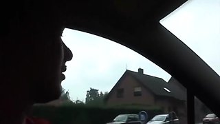 Redhead Milf With Glasses Loves Car Sex