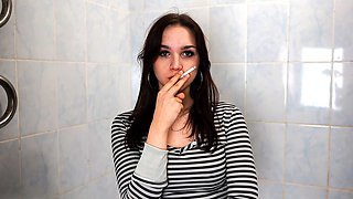 Smoking cigarette, smoking fetish, smokes