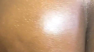 Ebony Babe From Nigeria Takes Massive Cock Deep in Her Pussy
