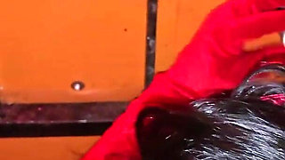 Gloryhole Christmas Gangbang