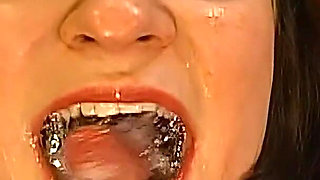 Filthy Slut Fingers Herself and Gets Facial Cum
