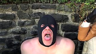 Queens of Kink - Double Cigar Ashtray Slave - Fetish Liza