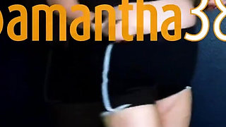 Sexy BBW Sam38g Shaking Assets in Gym Wear