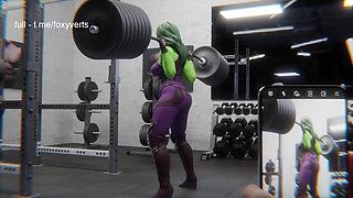 She Hulk Gym Mating Press