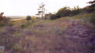 POV Amateur Babe with Big Ass and Tits Fucked in Public