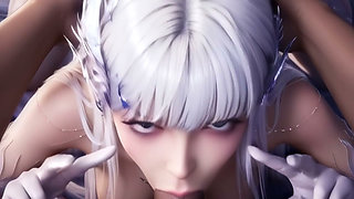 Asian-style 3D anime Sheng Caier