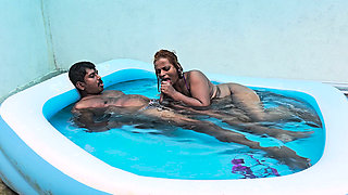 Pool Fucking Party Big Booty Queen Nilmini Sheron Hard Fuck
