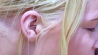 Two horny skinny teen lesbians are rediscovering their bodies outdoors