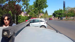 Challenge- Masturbating a Stranger in Public Park