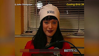 Betty Takes Messy Cumshots and Licks Black Pussy