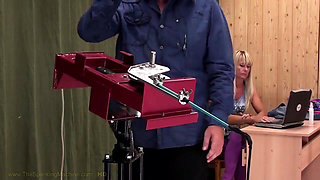 Anastasia Spanking Machine - Ass Whipping
